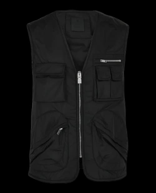 Givenchy Multi-Pocket Cargo Vest Black