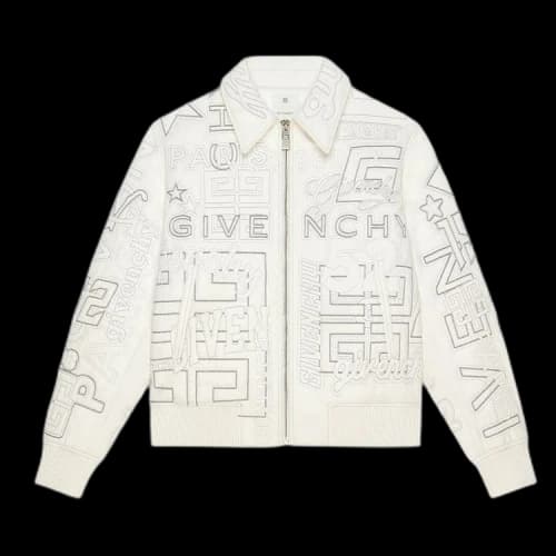 Givenchy Leather Varsity 'White'