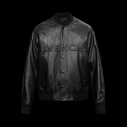 Givenchy Leather Varsity 'Black'