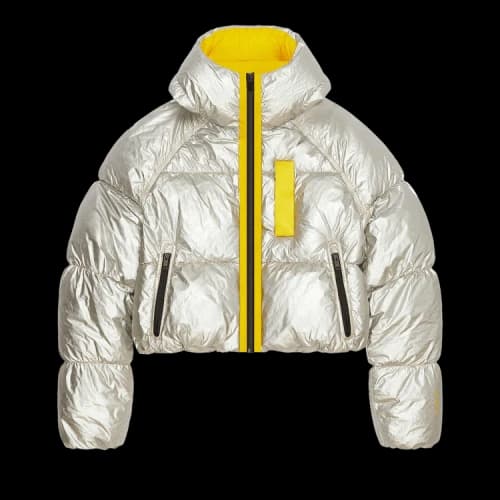 Givenchy Laminated Hooded Puffer 'Fluo Yellow'