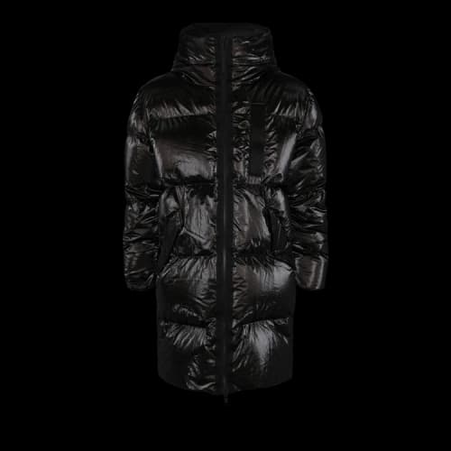 Givenchy Metallic Long Puffer Jacket 'Black'