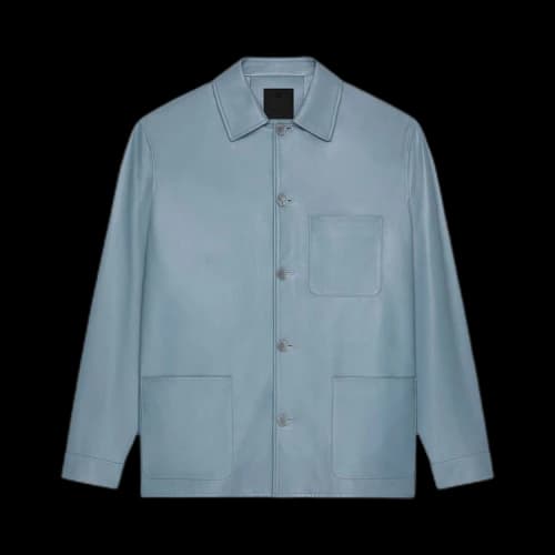 Givenchy Overshirt 'Grey/Blue'