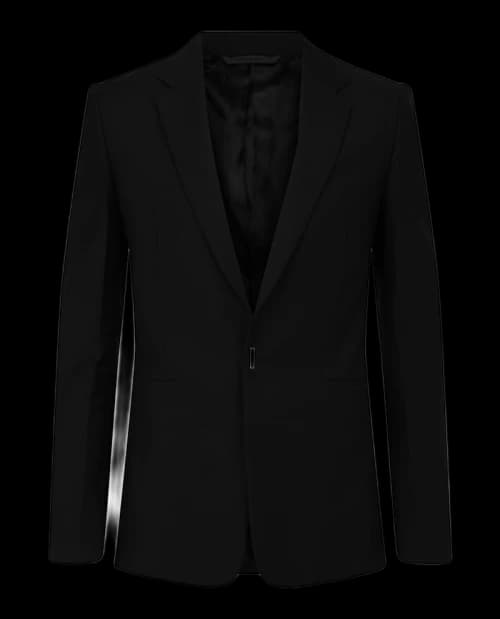 Givenchy Slim Fit Hook Blazer Black