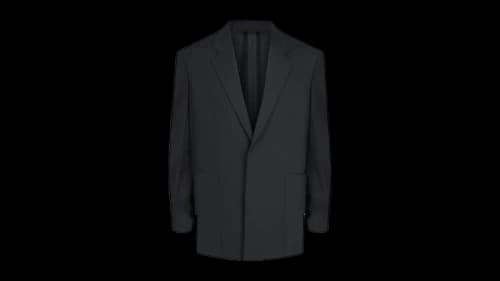 Givenchy Boxy Fit Single Button Blazer Charcoal