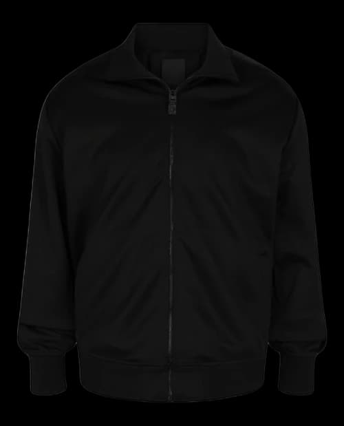 Givenchy Crystal-Embellished Track Suit Jacket Black