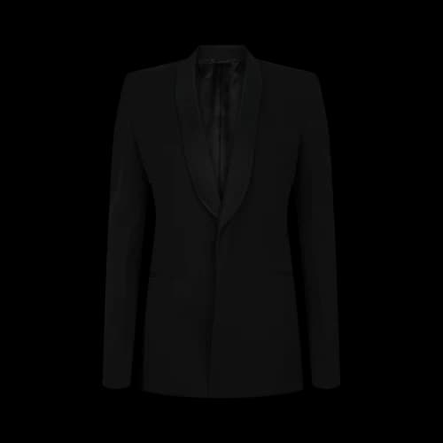 Givenchy Extra Fitted Single-Button Blazer 'Black'
