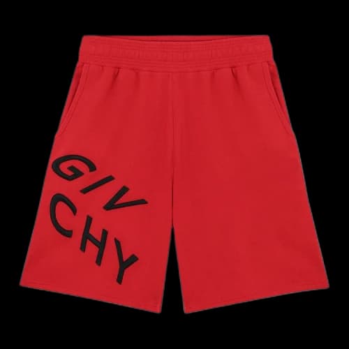 Givenchy Refracted Jersey Short 'Red/Black'