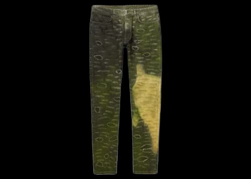 Givenchy Slim-Fit Tapered Jeans Green