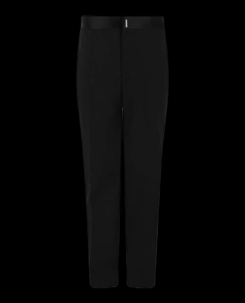Givenchy Classic Fit with Satin Belt Trousers Black