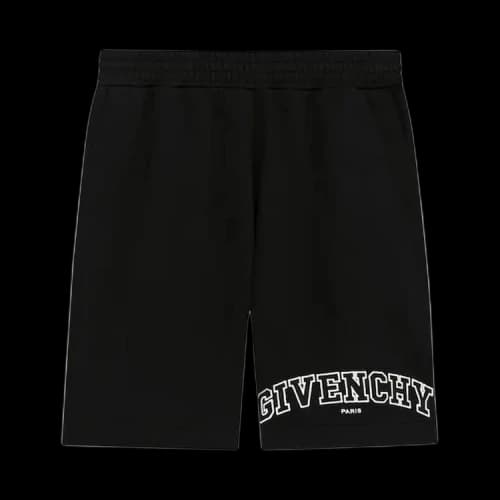 Givenchy Boxy Fit Embroidery Shorts 'Black'