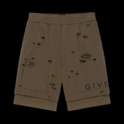Givenchy Board Fit Hole Shorts 'Khaki'
