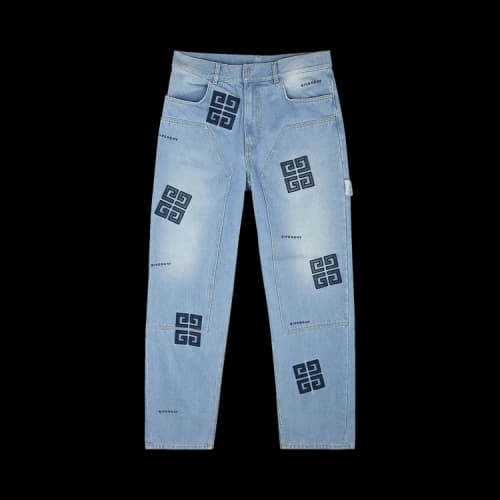 Givenchy Carpenter Denim Trousers 'Light Blue'