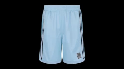 Givenchy Mesh Basketball Shorts Light Blue