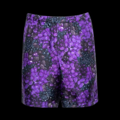 Givenchy Formal Elasticated Shorts 'Purple'