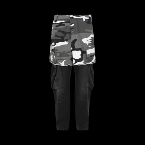 Givenchy Cargo Pants With Camo Skirt 'Multicolor'