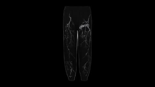 Givenchy Crystal-Cut Sweatpants Black