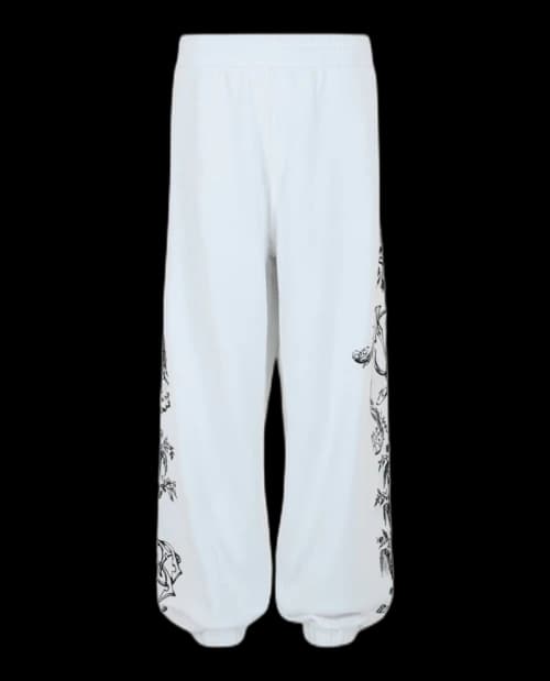 Givenchy Baroque Print Joggers White