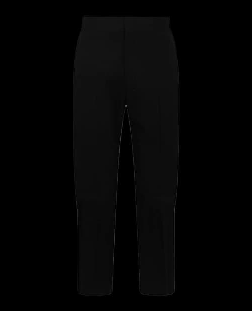 Givenchy Slim Fit Tailored Pants With Satin Piping Black