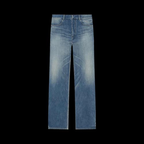 Givenchy High-Rise Denim Jeans 'Medium Blue'