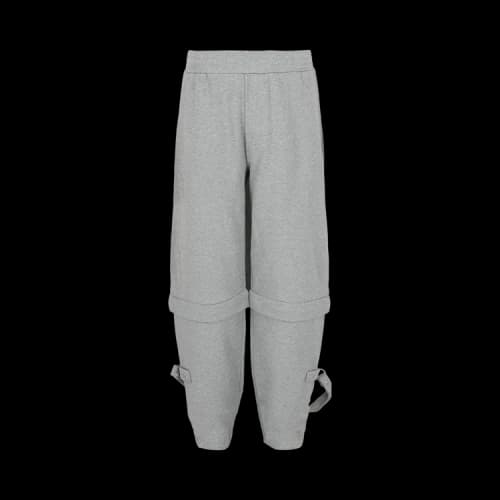 Givenchy Detachable-Leg Cotton Track Pants 'Light Grey Melange'