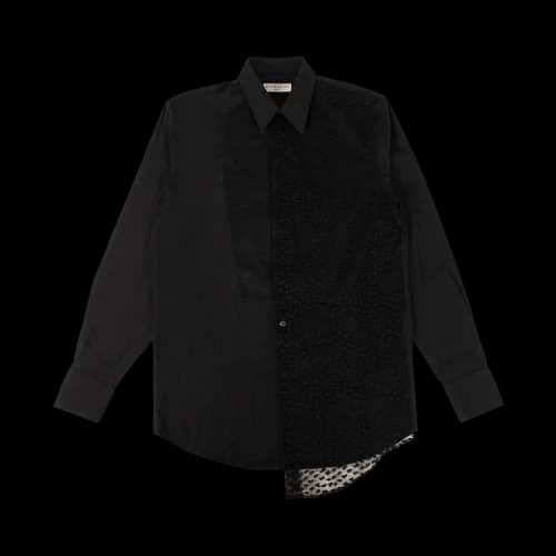 Givenchy Lace Button Down Shirt 'Black'