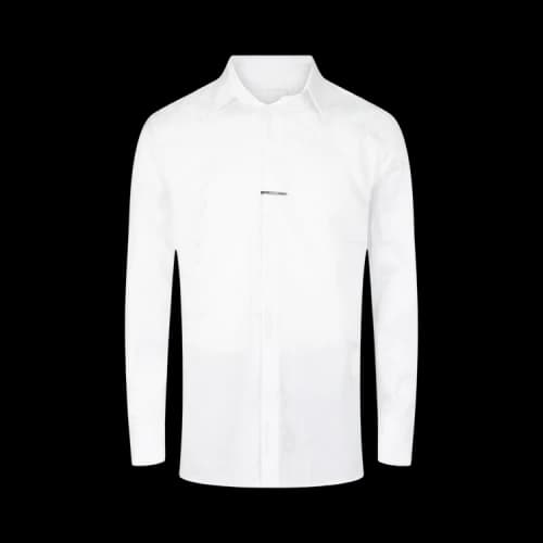 Givenchy Contemporary Fit Metal Bar Dress Shirt 'White'