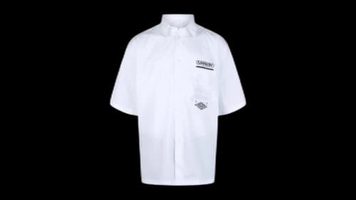 Givenchy Hawaii Short-Sleeved Shirt White