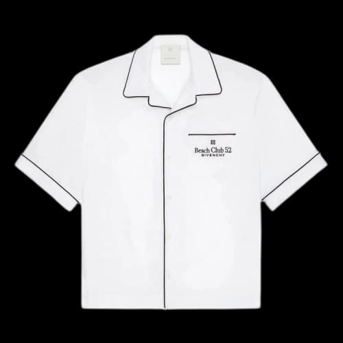 Givenchy Hawaiian Shirt 'Optic White'
