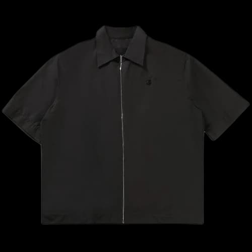 Givenchy Casual Zipped Shirt 'Black'
