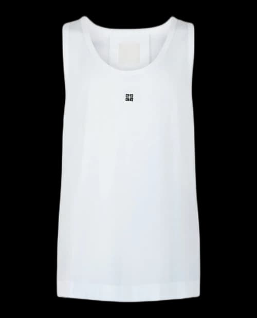 Givenchy 4G Logo Tank Top White