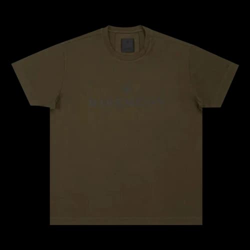 Givenchy Oversized Fit Print T-Shirt 'Military Green'