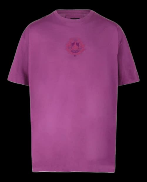 Givenchy College Cotton Jersey T-shirt Grape