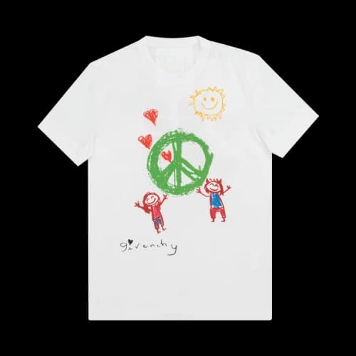 Givenchy Slim Fit Print T-Shirt 'White'