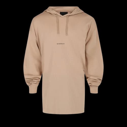 Givenchy Logo Printed Hoodie 'Beige Camel'