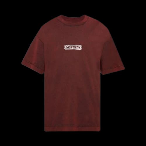 Givenchy Printed T-Shirt 'Dark Red'