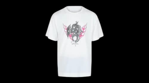 Givenchy Graphic Print Logo T-Shirt White