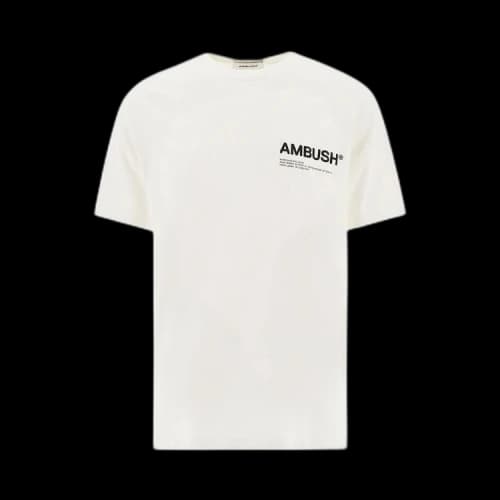 Ambush Jersey Workshop T-Shirt 'Tofu/Black'
