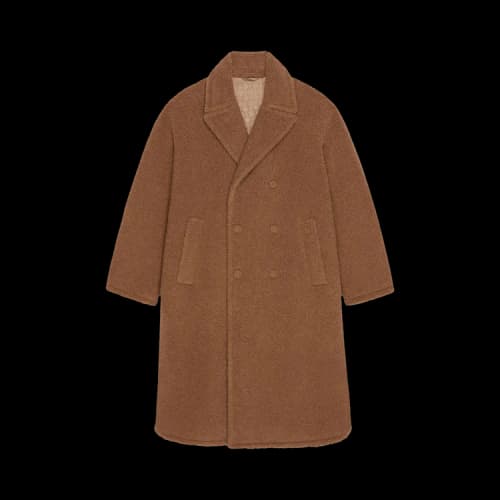 Givenchy Long Teddy Coat 'Camel'