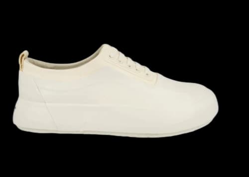 Ambush Mixed Media Low-Top Sneakers White