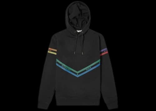 Givenchy Chain Rainbow Hoodie Black/Multi