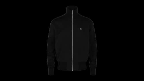 Givenchy Knit Track Jacket Black