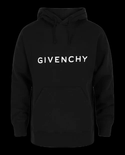 Givenchy Logo Hoodie Black
