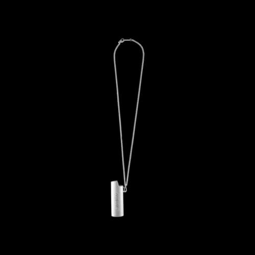 Ambush Logo Lighter Case Necklace 'Silver'