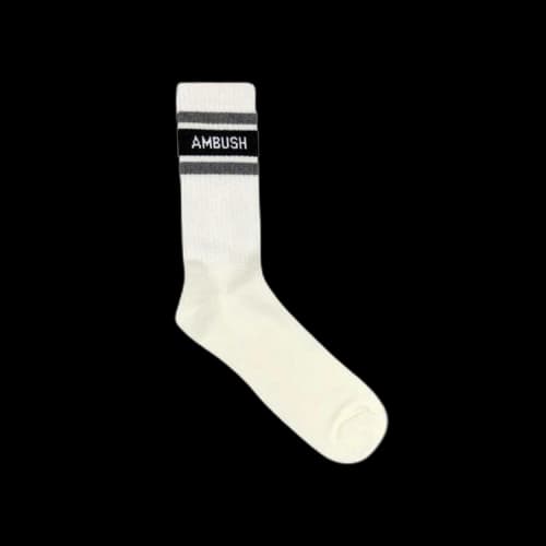Ambush Sport Logo Socks 'White'