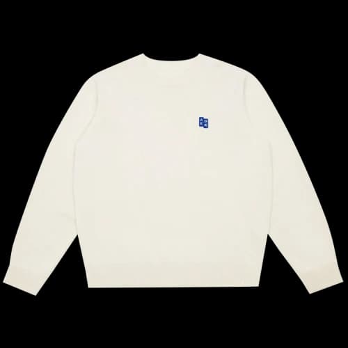 Ader Error TRS Tag Drop Shoulder Sweater 'Oatmeal'