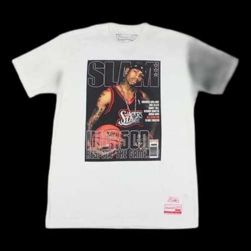 Mitchell & Ness x SLAM Cover Tee 'White'