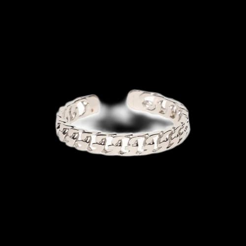 Givenchy G Chain Small Bangle Bracelet 'Silver'
