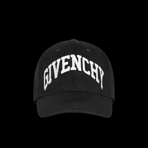 Givenchy Curved Cap With Embroidered Logo 'Black'