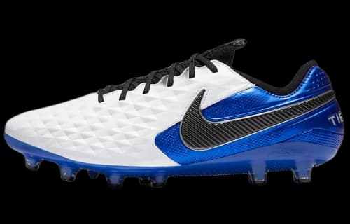 Nike Tiempo Legend 8 Elite AG-Pro Low-Top Soccer Shoes White/Blue