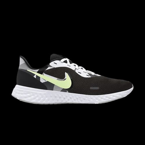 Nike Revolution 5 Black Ghost Green